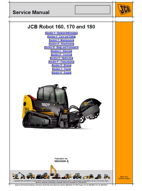 jcb skid steer repair manual